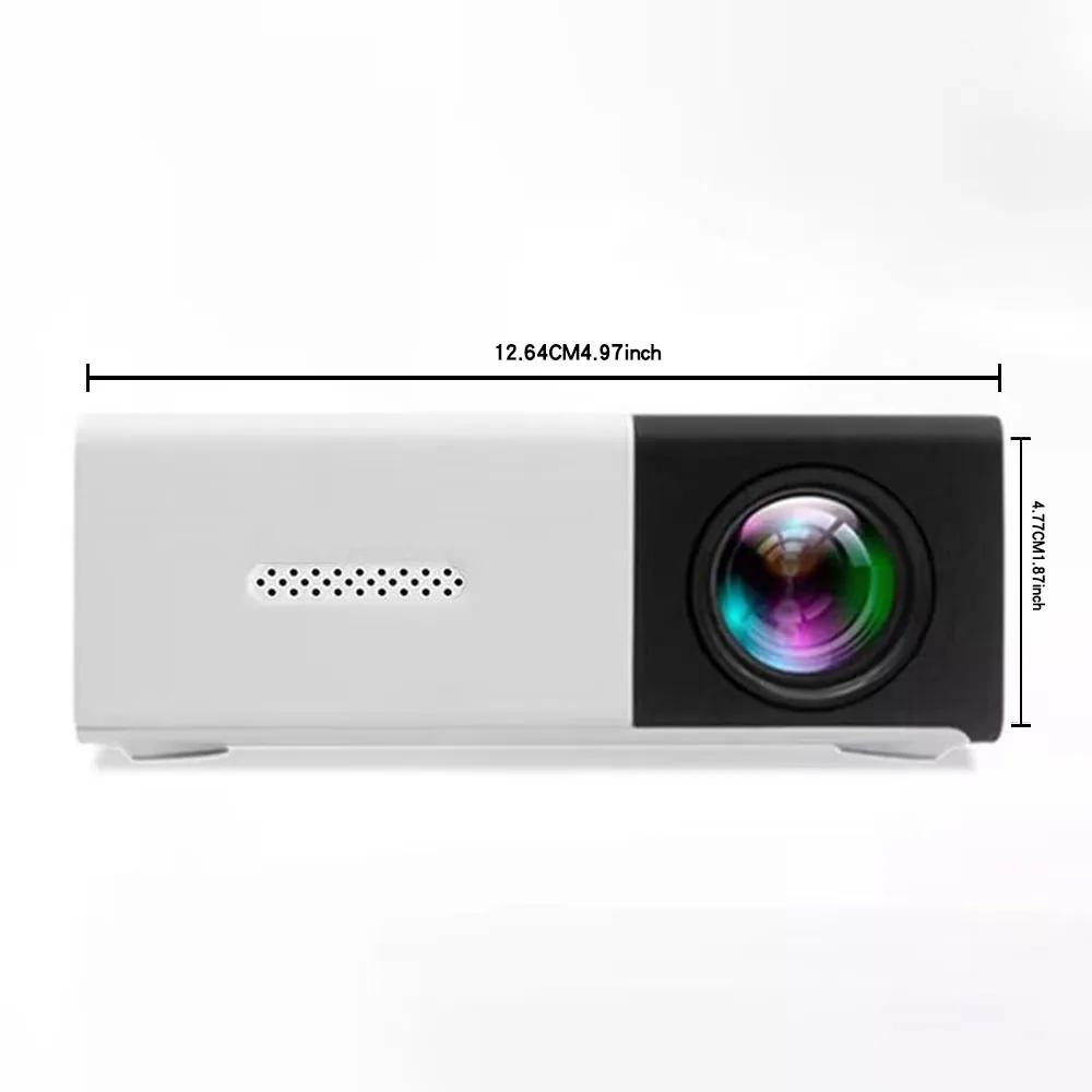 Cross border YG300 Mini HD Home Projector Home Cinema Computer Mobile Projector 3