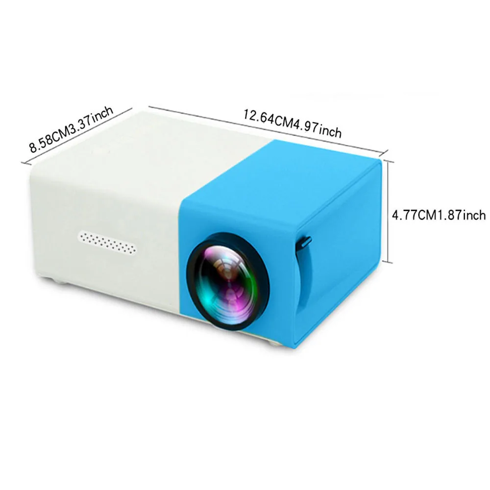 Cross border YG300 Mini HD Home Projector Home Cinema Computer Mobile Projector 2