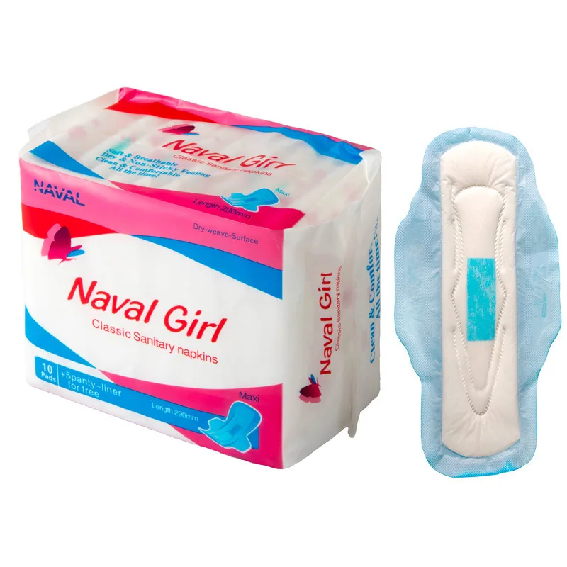 Export to overseas markets such as Lome/Cotonou/Benin and sell night sanitary napkins for Naval girls