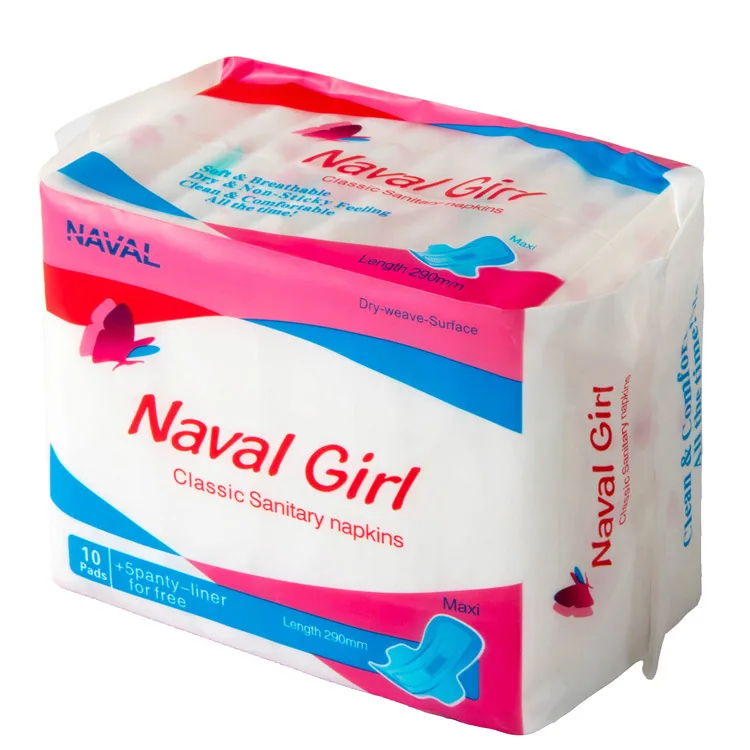 Export to overseas markets such as Lome/Cotonou/Benin and sell night sanitary napkins for Naval girls 2