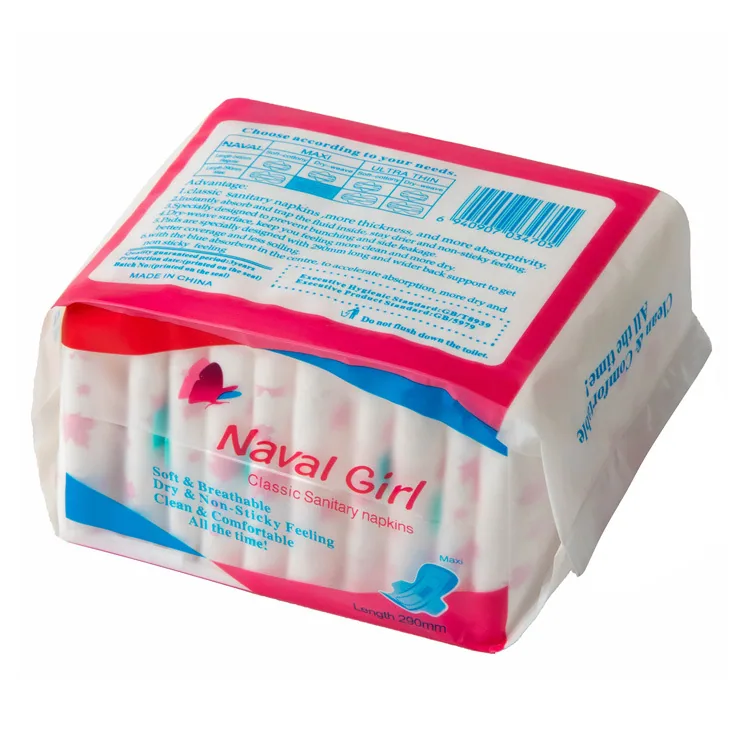 Export to overseas markets such as Lome/Cotonou/Benin and sell night sanitary napkins for Naval girls 6