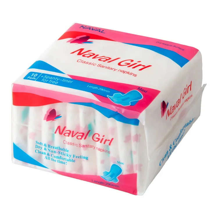 Export to overseas markets such as Lome/Cotonou/Benin and sell night sanitary napkins for Naval girls 4