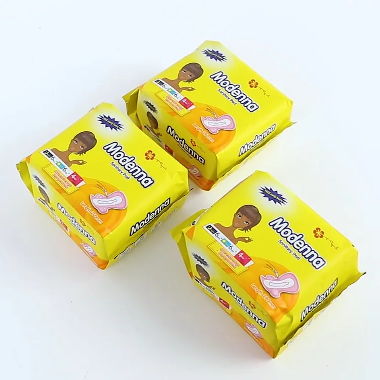6+6+4 combination, one pack for export, foreign trade sanitary napkins factory wholesale, thin and thick styles, cheap menstrual 4