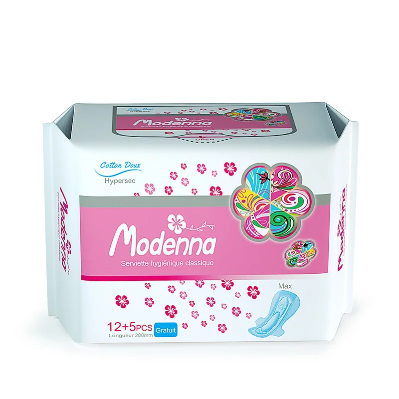 Modenna exports African night sanitary napkins to foreign trade factory with complete specifications for sanitary napkins 2
