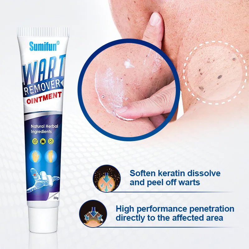 Sumifu Crema para verrugas Verrugas Verrugas Verrugas Crema para eliminación de verrugas planas Crema para ojos de gallina Verruga plana Transfronterizo K10013 5
