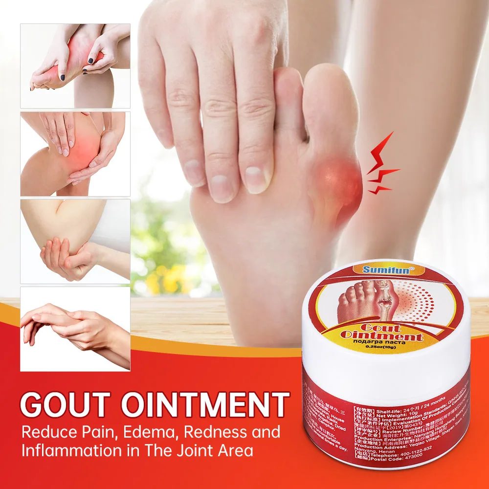 Sumifu Thumb Cystitis Cream Amazon Temu Gout Care Cream Toe Knee Joint Pain K20019 5