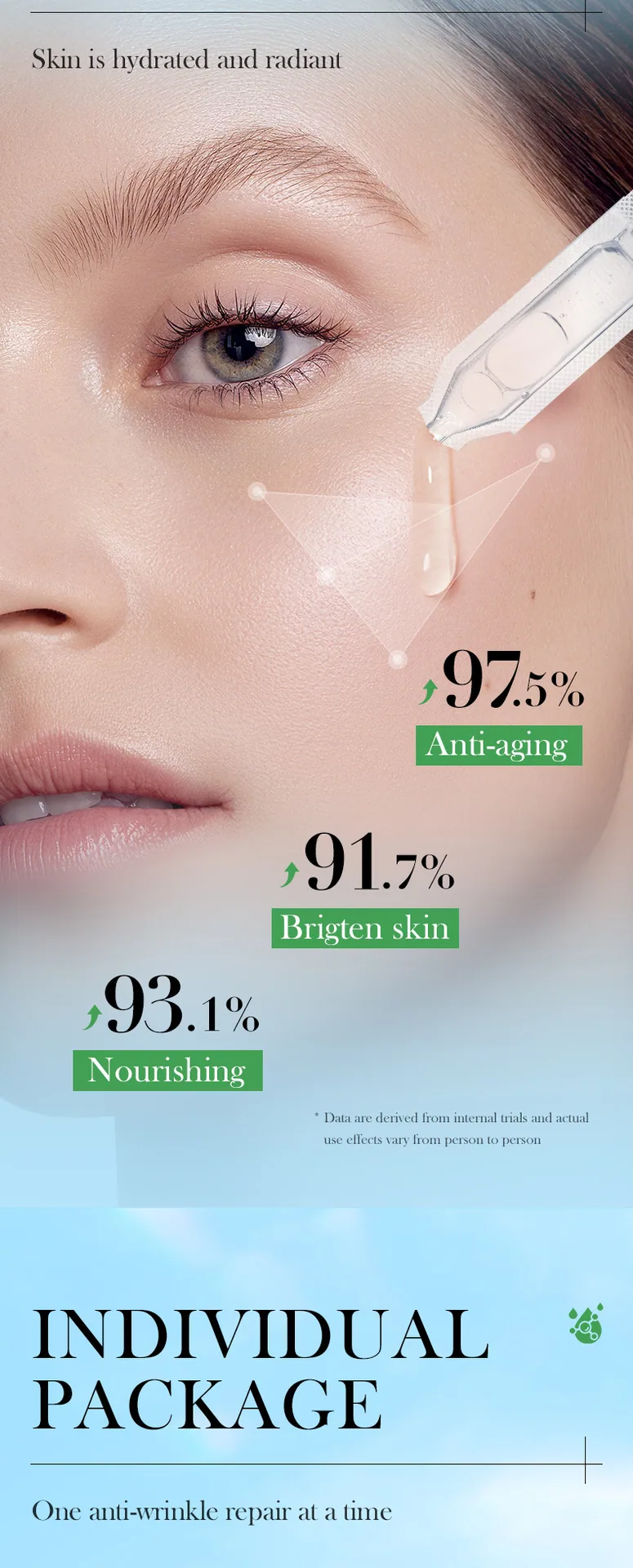 SADOER Aloe essence Multi specification Display One time English essence Quantity and Style Difference Cross border Source