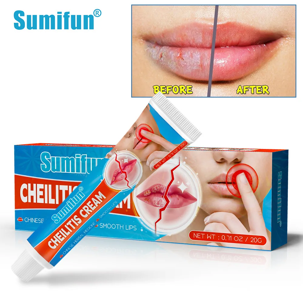 Sumifu Amazon AliExpress کراس بارڈر ہونٹوں کی سوزش کریم لپ کیئر سکن ٹاپیکل کریم K10105 11