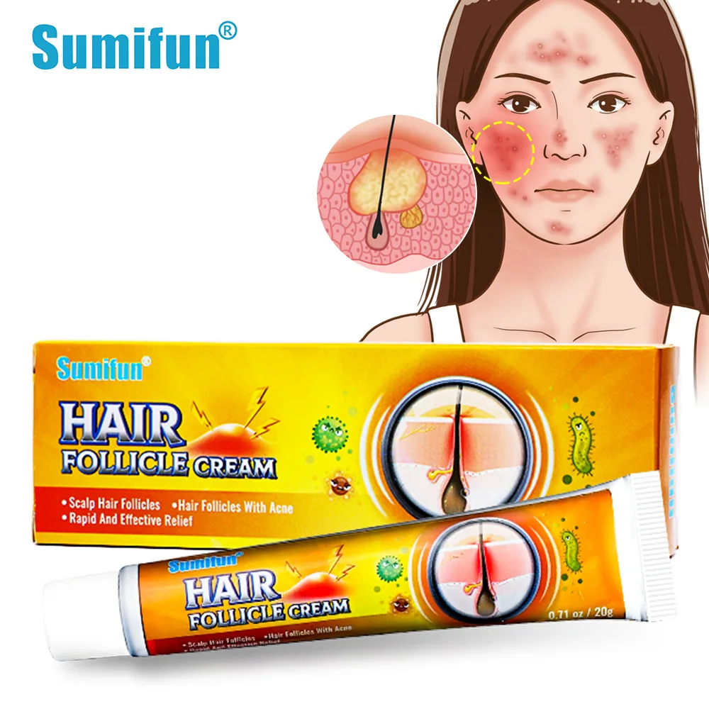 Sumifu Amazon Temu AliExpress Hair Follicle Cream Skin Care Folliculitis Pores Coarse K10108 11