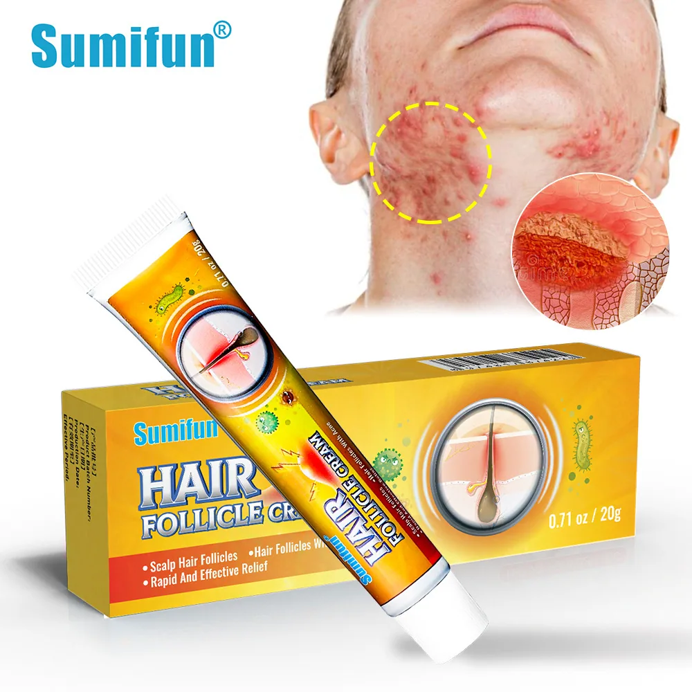 Sumifu Amazon Temu AliExpress Hair Follicle Cream Skin Care Folliculitis Pores Coarse K10108 3