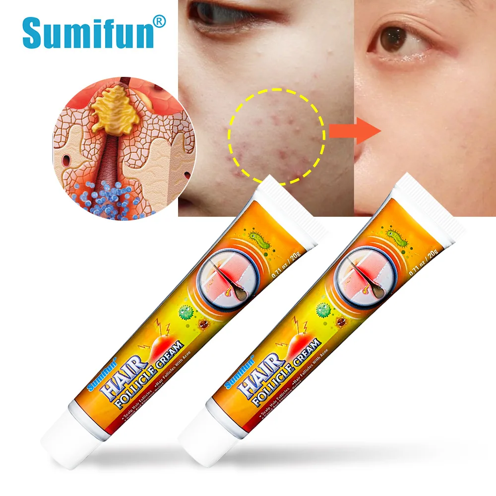 Sumifu Amazon Temu AliExpress Hair Follicle Cream Skin Care Folliculitis Pores Coarse K10108 12