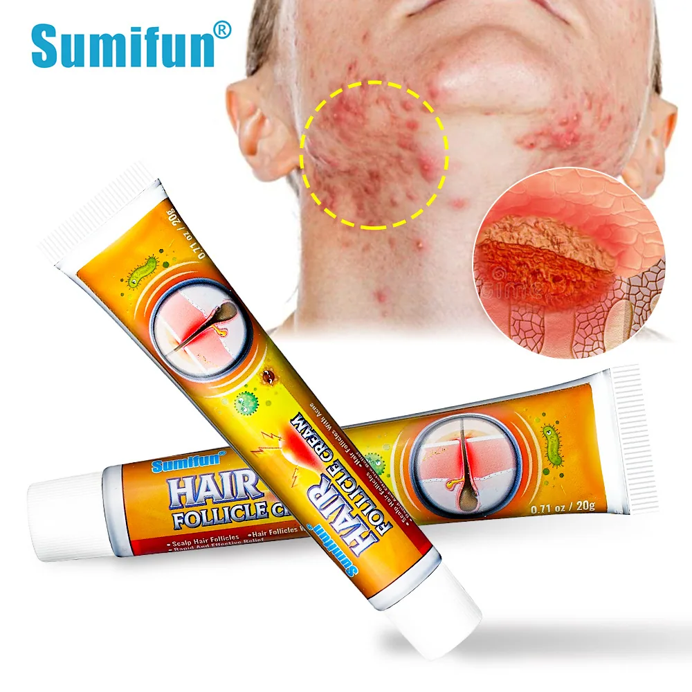 Sumifu Amazon Temu AliExpress Hair Follicle Cream Skin Care Folliculitis Pores Coarse K10108 20