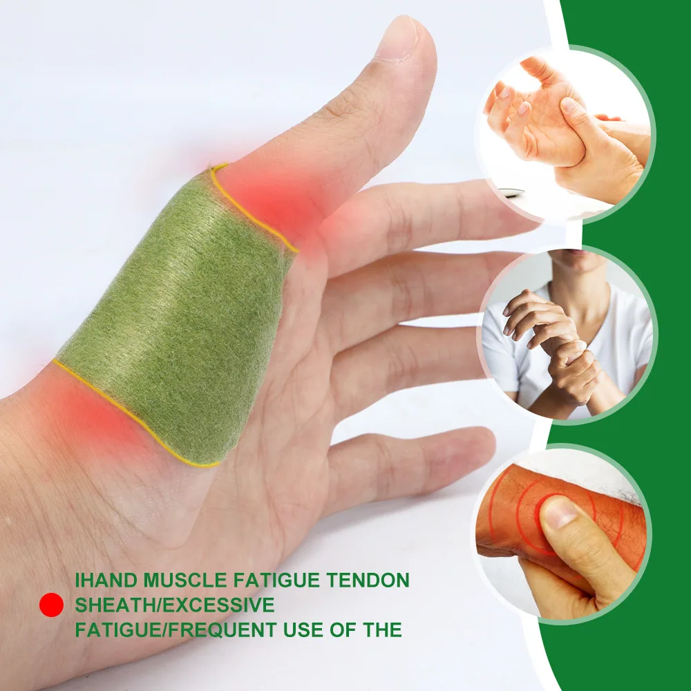 Sumifu Ai Cao Knee Patch Self heating Pain Relief Plaster Patch Sports Fitness Joint Care Cross border K18401 12