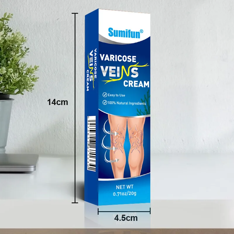 Sumifu Cross border Foreign Trade Vein Ointment Blue Mailishu Ointment Earthworm Leg Vascular Ointment 20GK10025 3