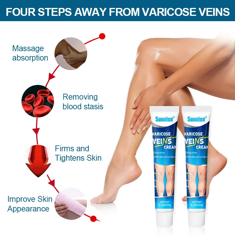 Sumifu Cross border Foreign Trade Vein Ointment Blue Mailishu Ointment Earthworm Leg Vascular Ointment 20GK10025 11