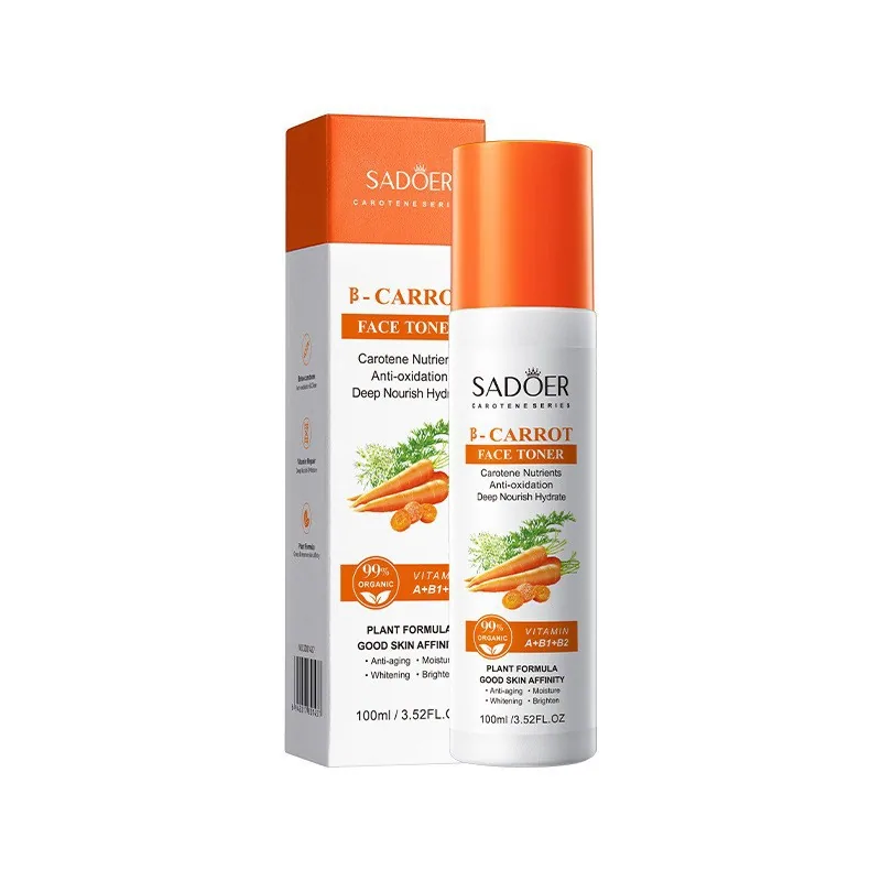 Full English SADOER β carrot lotion toner hydrating delicate moisturizing skin cross-border foreign trade wholesale - Face & Body Mask 2
