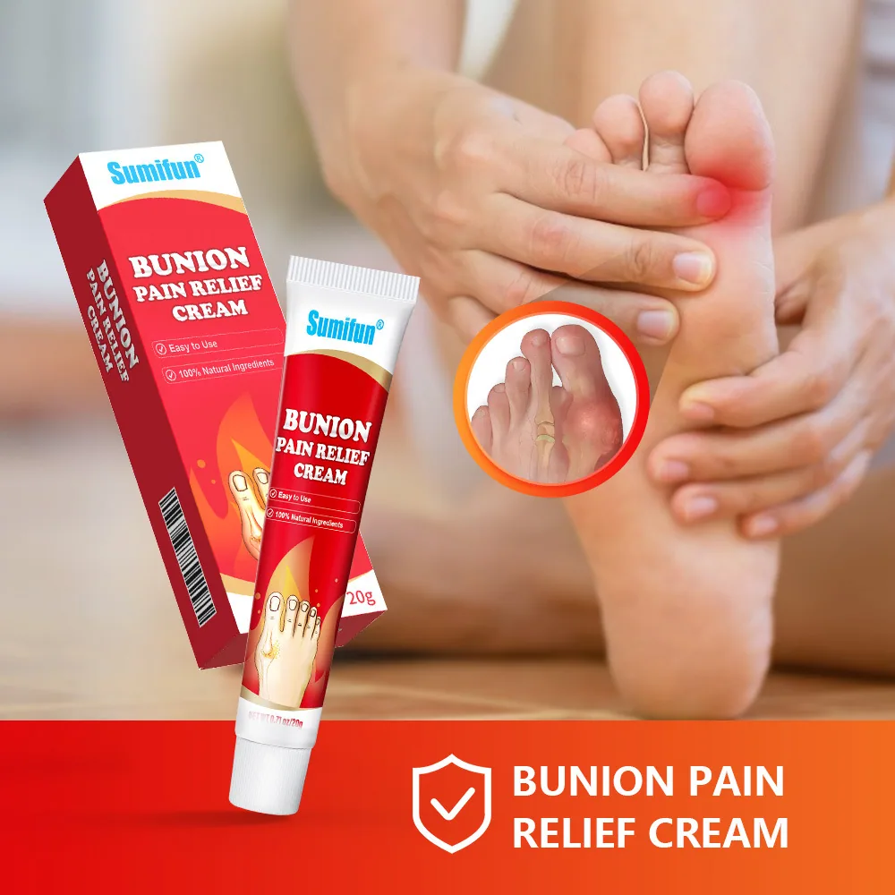 Sumifun cross-border Amazon Thumb Bag Massage Cream Herbal Foot Joint Care Cold compress gel 26