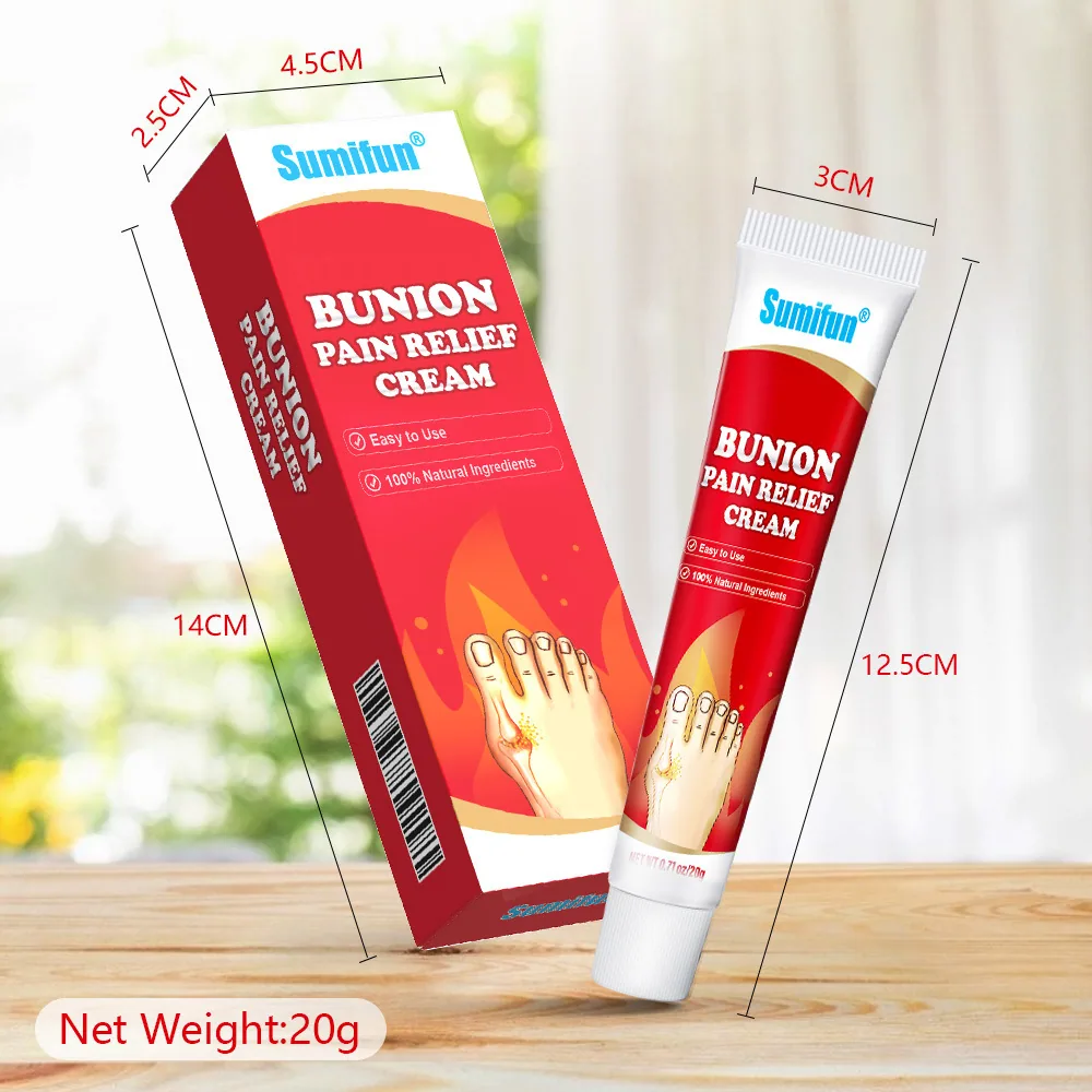 Sumifun cross-border Amazon Thumb Bag Massage Cream Herbal Foot Joint Care Cold compress gel 15