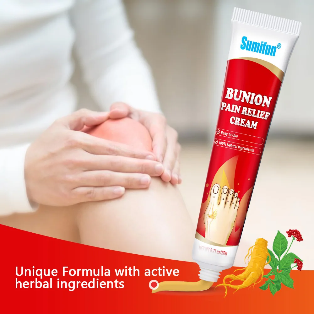 Sumifun cross-border Amazon Thumb Bag Massage Cream Herbal Foot Joint Care Cold compress gel 23