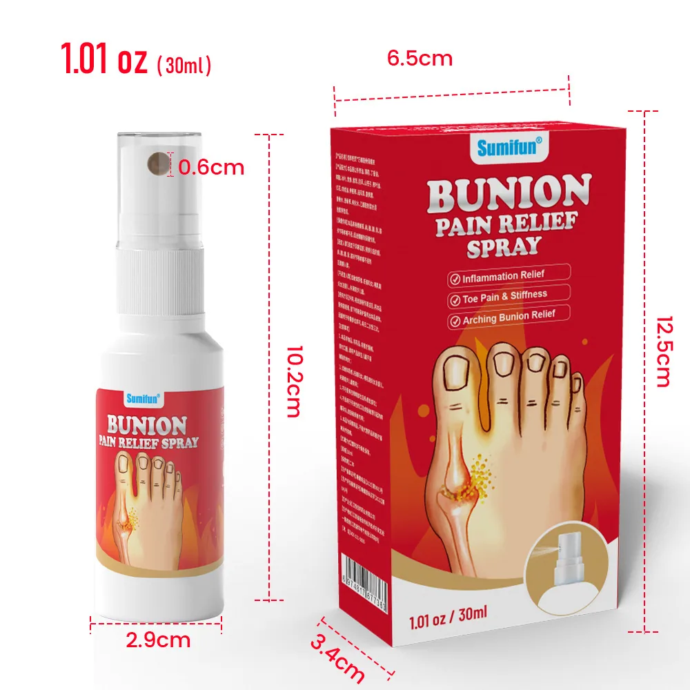 Sumifun cross-border Amazon Thumb Bag Massage Cream Herbal Foot Joint Care Cold compress gel 9