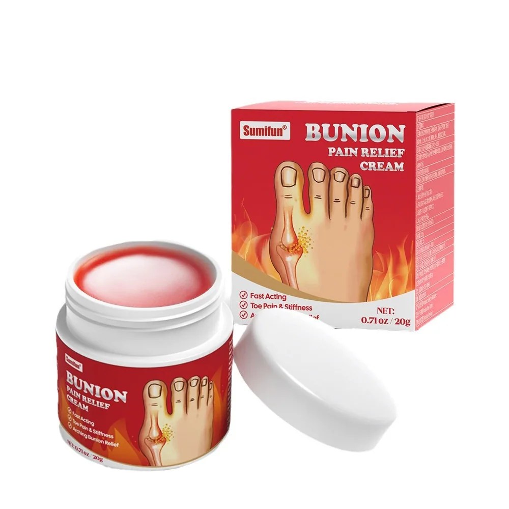 Sumifun cross-border Amazon Thumb Bag Massage Cream Herbal Foot Joint Care Cold compress gel 4