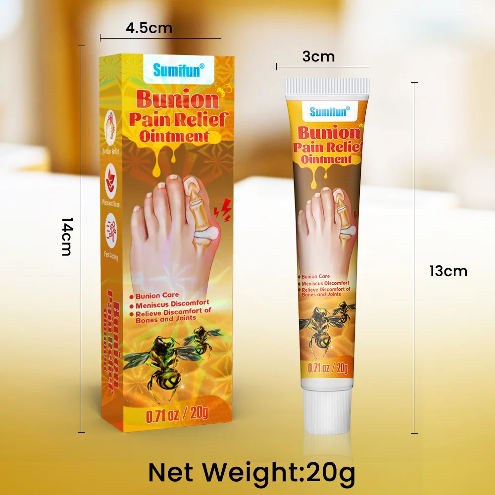 Sumifun cross-border Amazon Thumb Bag Massage Cream Herbal Foot Joint Care Cold compress gel 29
