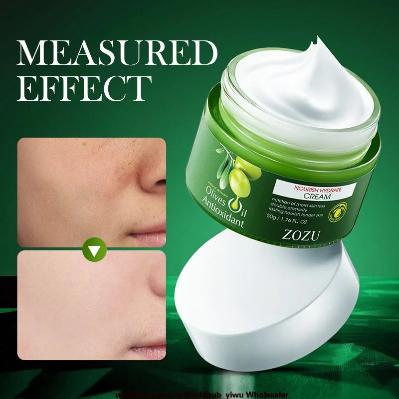 Full English ZOZU Olive Oil Nourishing Moisturizing Moisturizing Moisturizing Skin Cream Cross-border Foreign Trade Wholesale