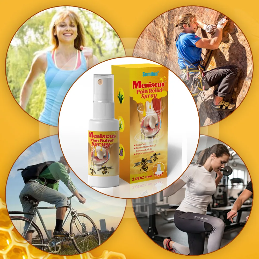 Sumifun Amazon TEMU cross-border bee venom analgesic spray muscle joint massage soothing spray K50009 16