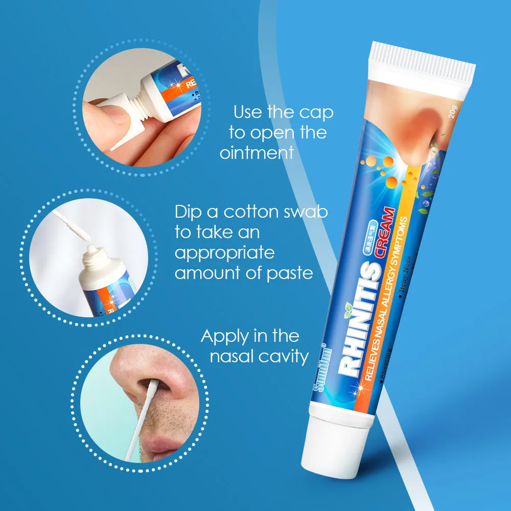 Sumifu Cross border Bikang Ventilation Cream, Rhinitis Cream, Nasal Soothing Cream, Nasal Blockage, Sinus Rune, K10024 2