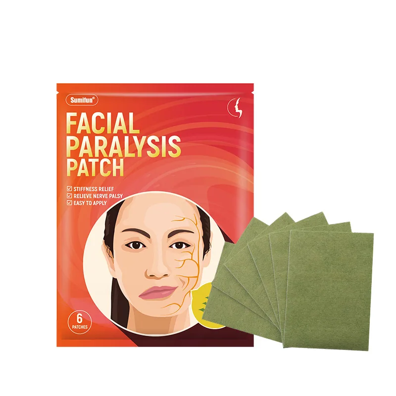 Sumifu facial paralysis, traction, acupuncture point massage, facial stiffness, unblocking meridians, cross-border foreign trade