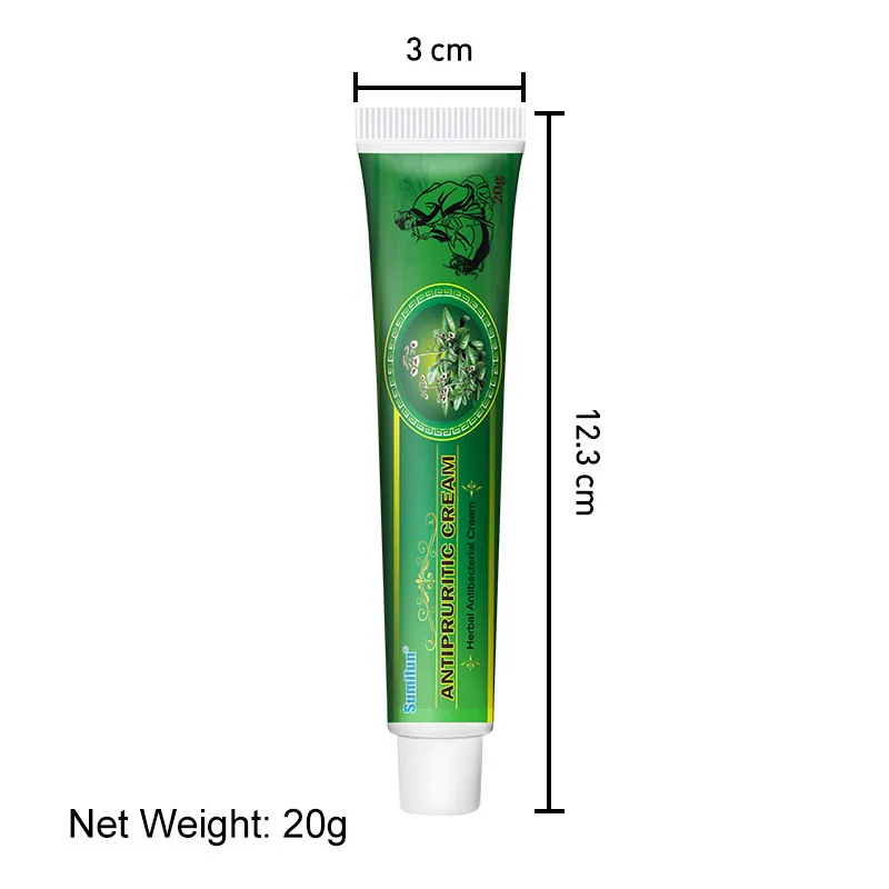 Nueva crema herbal Sumifu transfronteriza para eccema, picazón en la piel, crema tópica 20g K10003 7