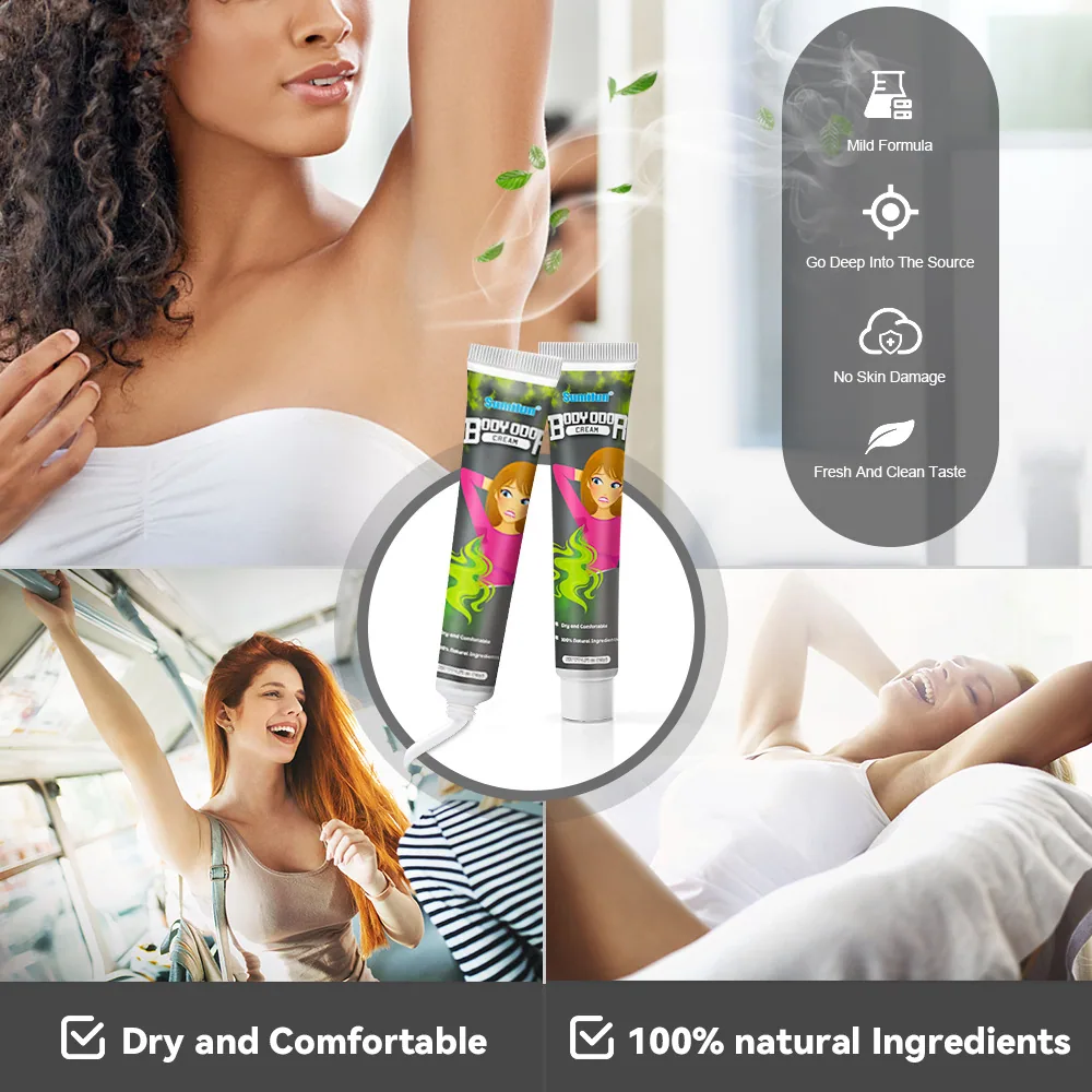 Sumifu AliExpress Amazon Merentas sempadan Perdagangan Asing Krim Bau Badan Menghilangkan Bau Badan Asid Peluh Batch K10092 3