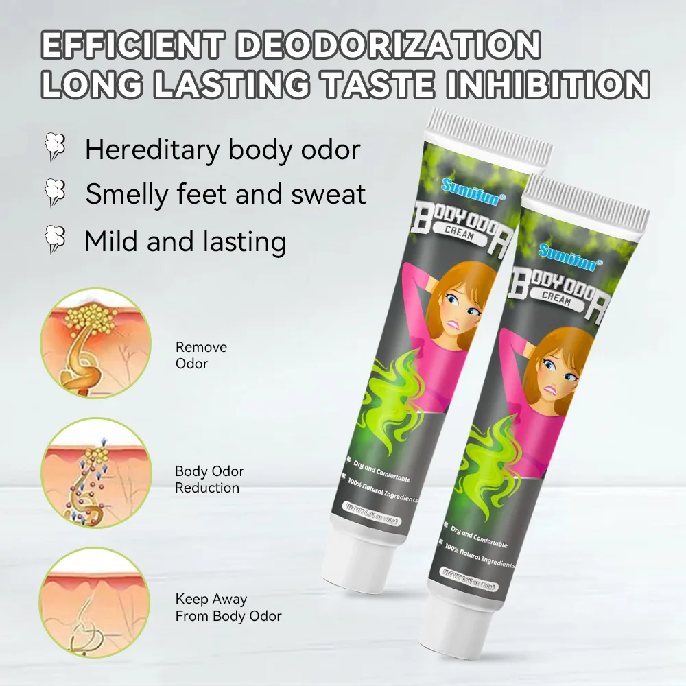 Sumifu AliExpress Amazon Merentas sempadan Perdagangan Asing Krim Bau Badan Menghilangkan Bau Badan Asid Peluh Batch K10092 10
