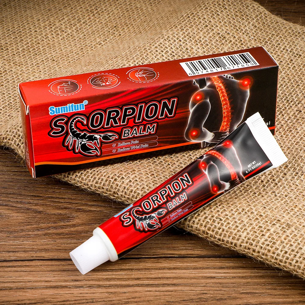 Sumifu Lazada Amazon Cross border Scorpion Venom Joint Ointment for Cervical, Lumbar, Shoulder, Knee K10072 - Shoulder Pads 14