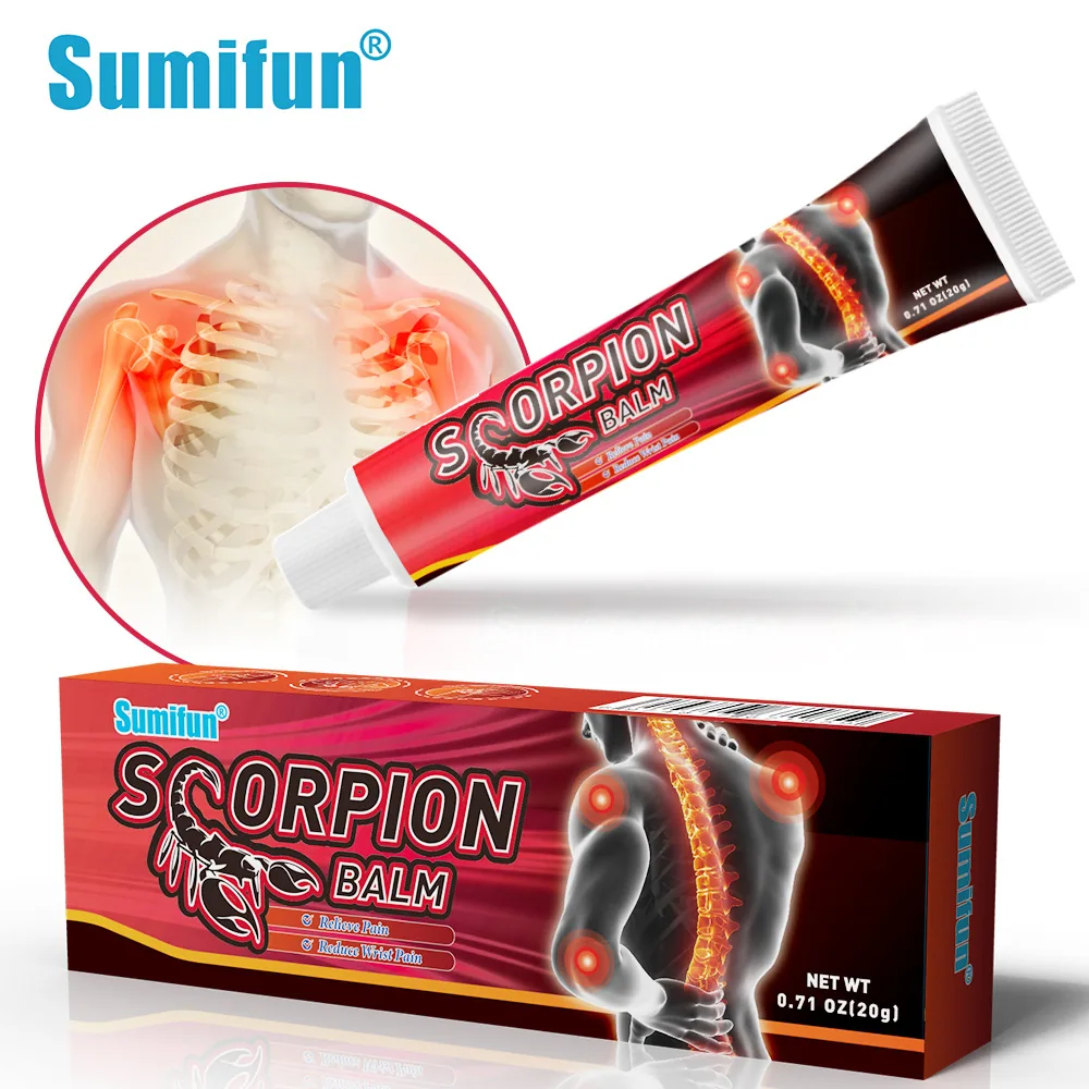 Sumifu Lazada Amazon Cross border Scorpion Venom Joint Ointment for Cervical, Lumbar, Shoulder, Knee K10072 - Shoulder Pads 9