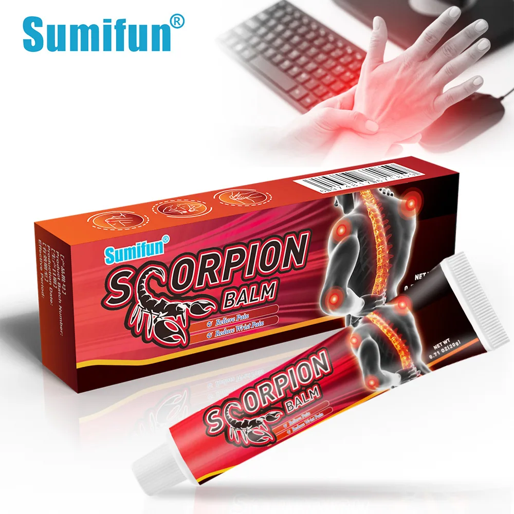 Sumifu Lazada Amazon Cross border Scorpion Venom Joint Ointment for Cervical, Lumbar, Shoulder, Knee K10072 - Shoulder Pads 7