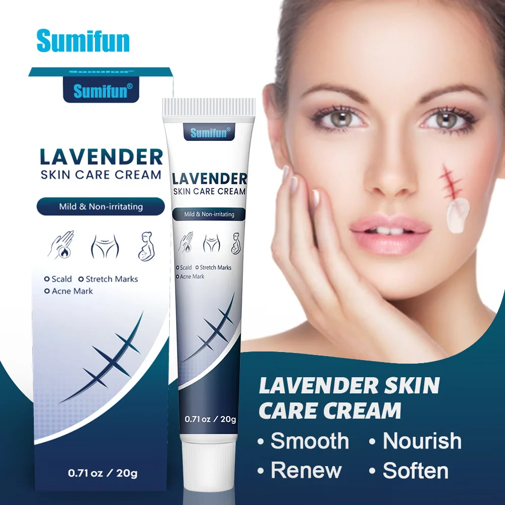Sumifun Lavender Scar Cream เจลลบรอยแผลเป็น Amazon Tiktok สถานีอิสระข้ามพรมแดน การค้าต่างประเทศ K10202 10