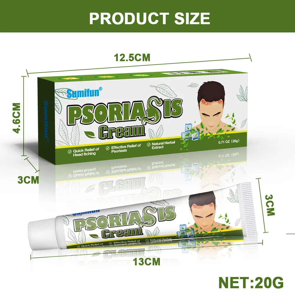 Sumifu Amazon TEMU Cross border Psoriasis Soothing Cream for Forehead Hair Body Care Cream k10134 7