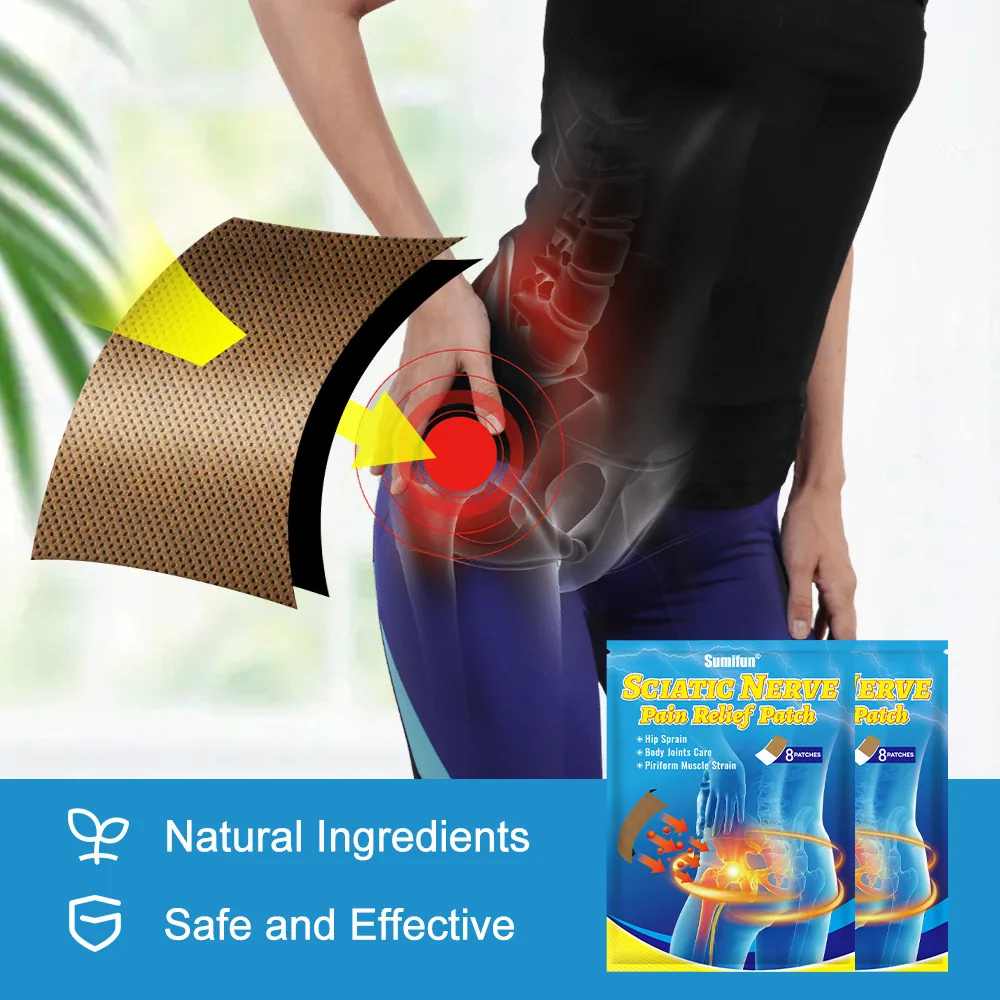 Sumifu Amazon AliExpress Cross border Sciatic Nerve Pain Relief Patch สำหรับ Sedentary กลุ่มสะโพกและสะโพกไม่สบาย K17201 4