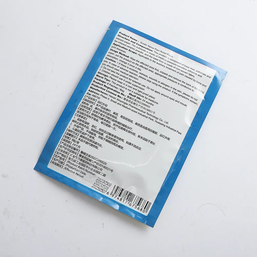 Sumifu Amazon AliExpress Cross border Sciatic Nerve Pain Relief Patch สำหรับ Sedentary กลุ่มสะโพกและสะโพกไม่สบาย K17201 12