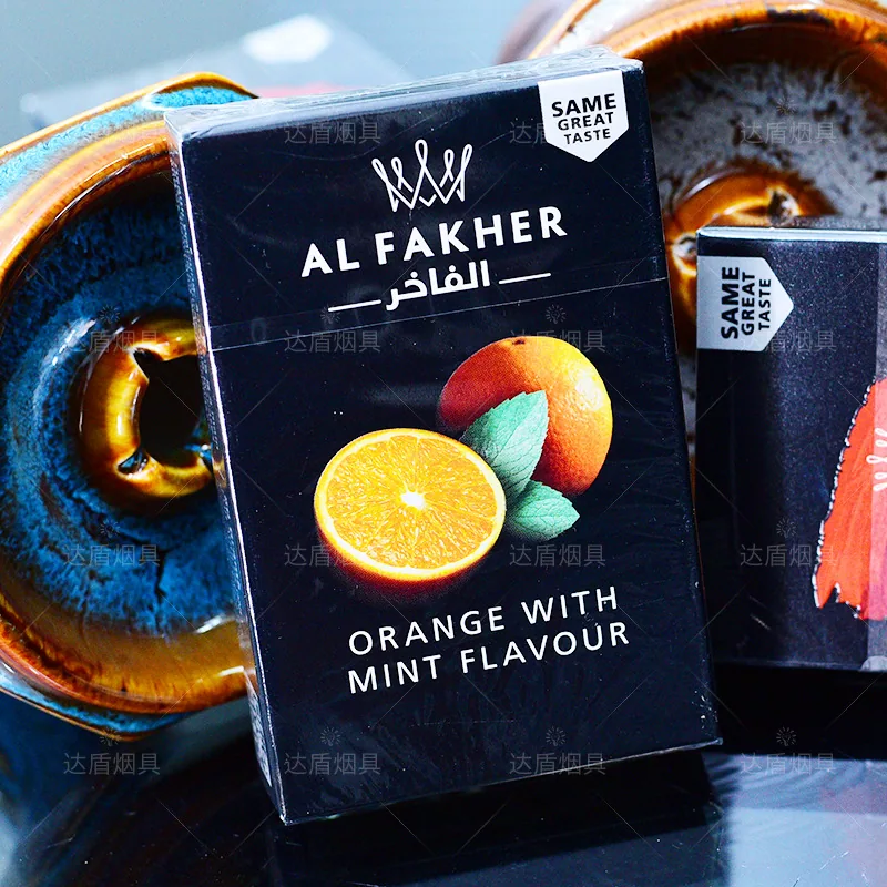 Arab hookah paste AL FAKHER fruit flavored hookah paste bar KTV Alfah 50g new packaging 12