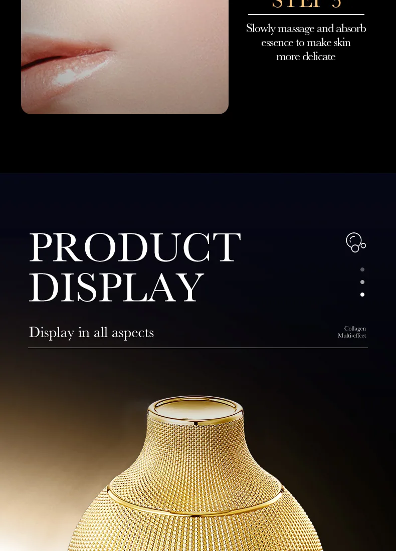 Multi specification display of SADOER recombinant collagen face cream, cross-border wholesale of pearl repair and filling cre