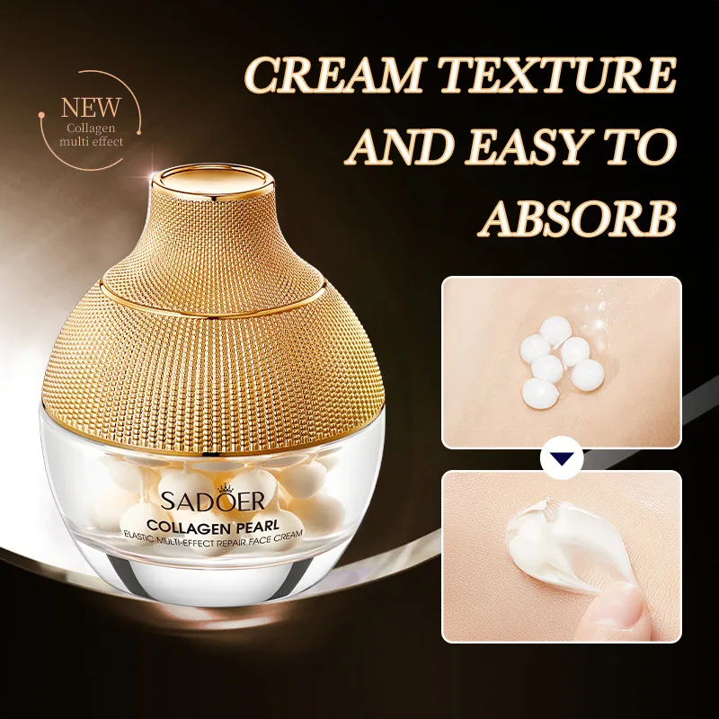 SADOER pearl repair face cream dimension drawing, cross-border wholesale moisturizing filling cream capacity specification di