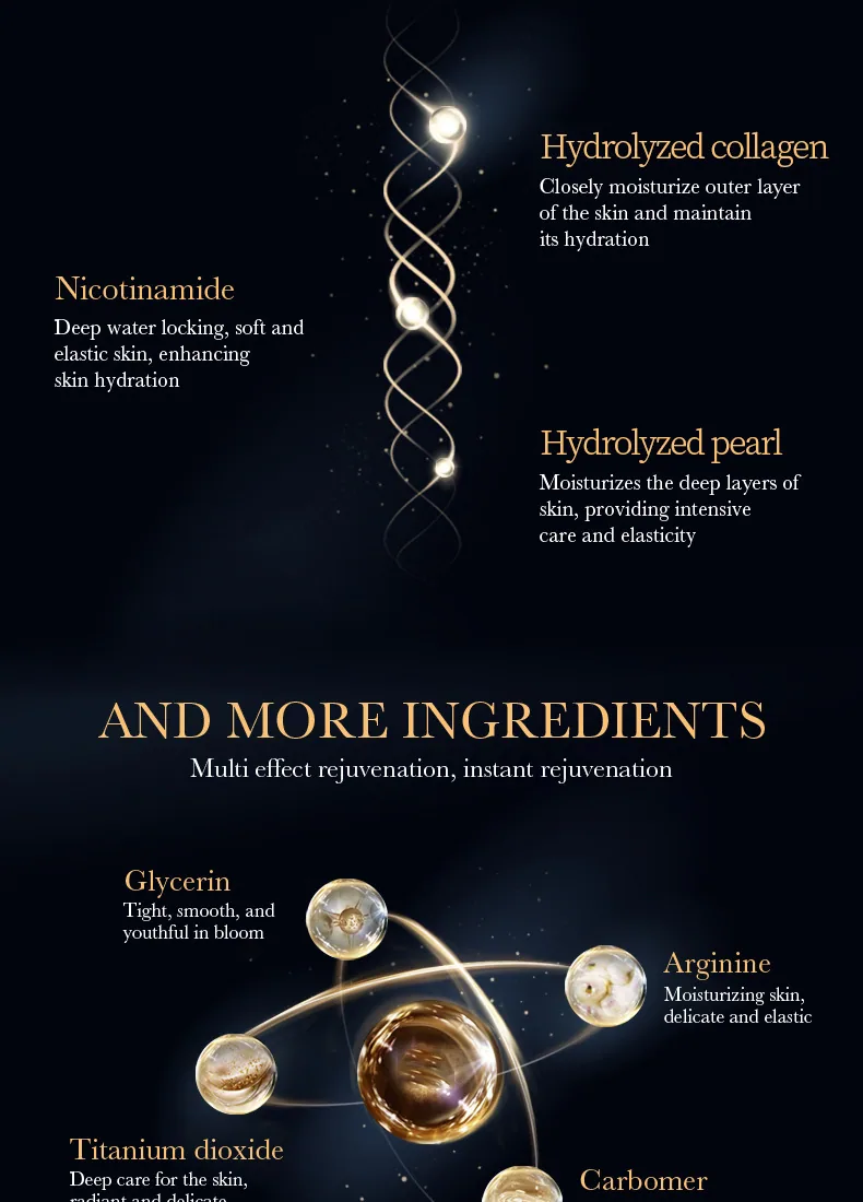 SADOER face cream cross-border wholesale multi specification combination display, recombinant collagen pearl repair series