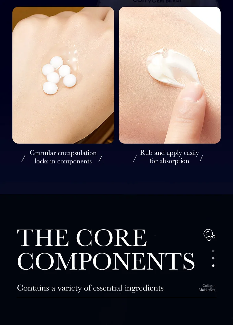SADOER recombinant collagen filling cream is dimensioned, the bottle capacity is clearly displayed, and cross-border wholesal