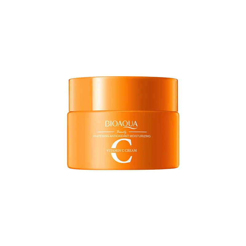 BIOAQUA Vitamin C face cream Front Detail Whitening Antioxidant Formula