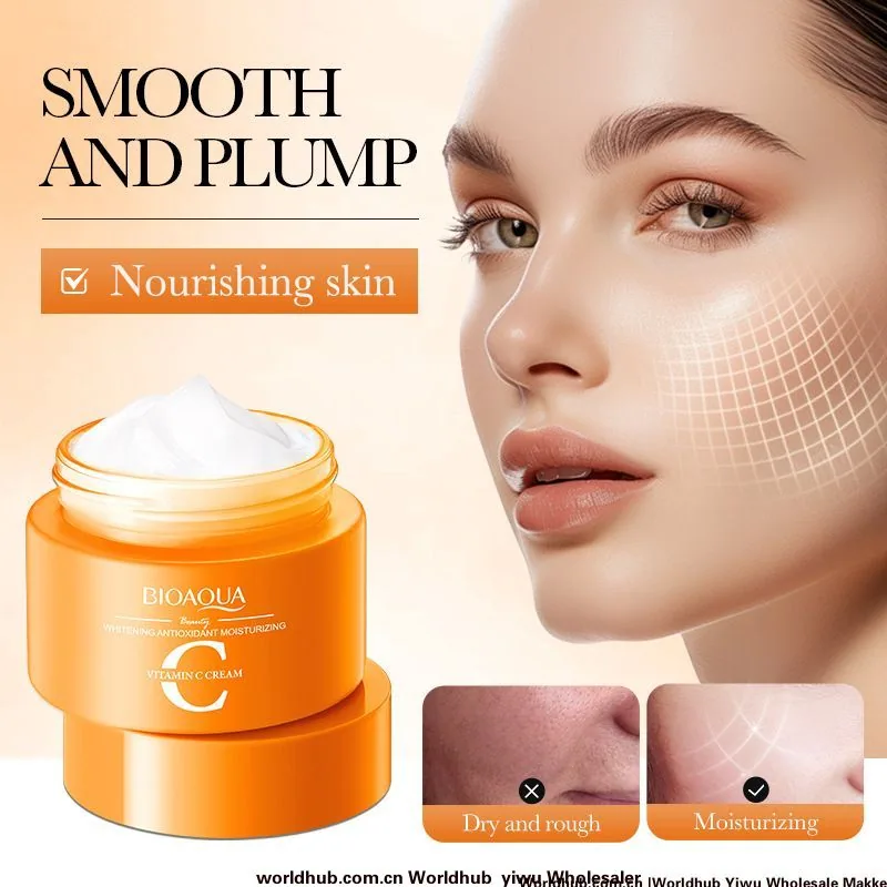 Cream, BIOAQUA, Vitamin C, Whitening Antioxidant, Cream, Skin Rejuvenation Cream, Cross-border Foreign Trade Wholesale - Face Cream & Lotion
