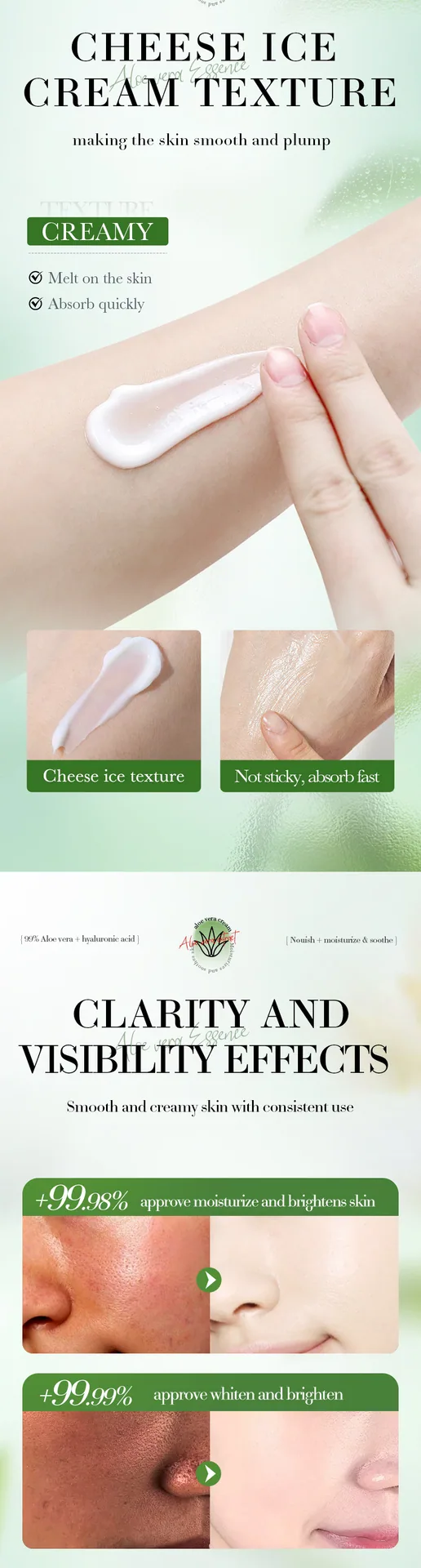 BIOAOUA aloe moisturizing and soothing face cream, cross-border wholesale, full box packaging, Yiwu foreign trade skin care f