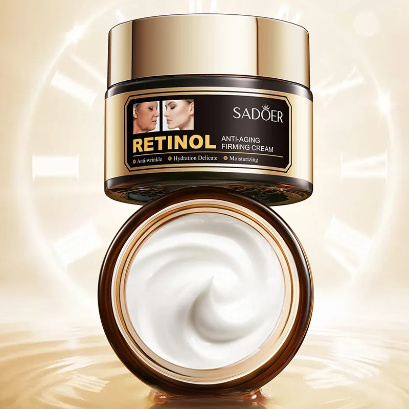SADOER face cream Size and Capacity Label Retinol Firming, Moisturizing and Skin Revitalizing Wholesale Specification