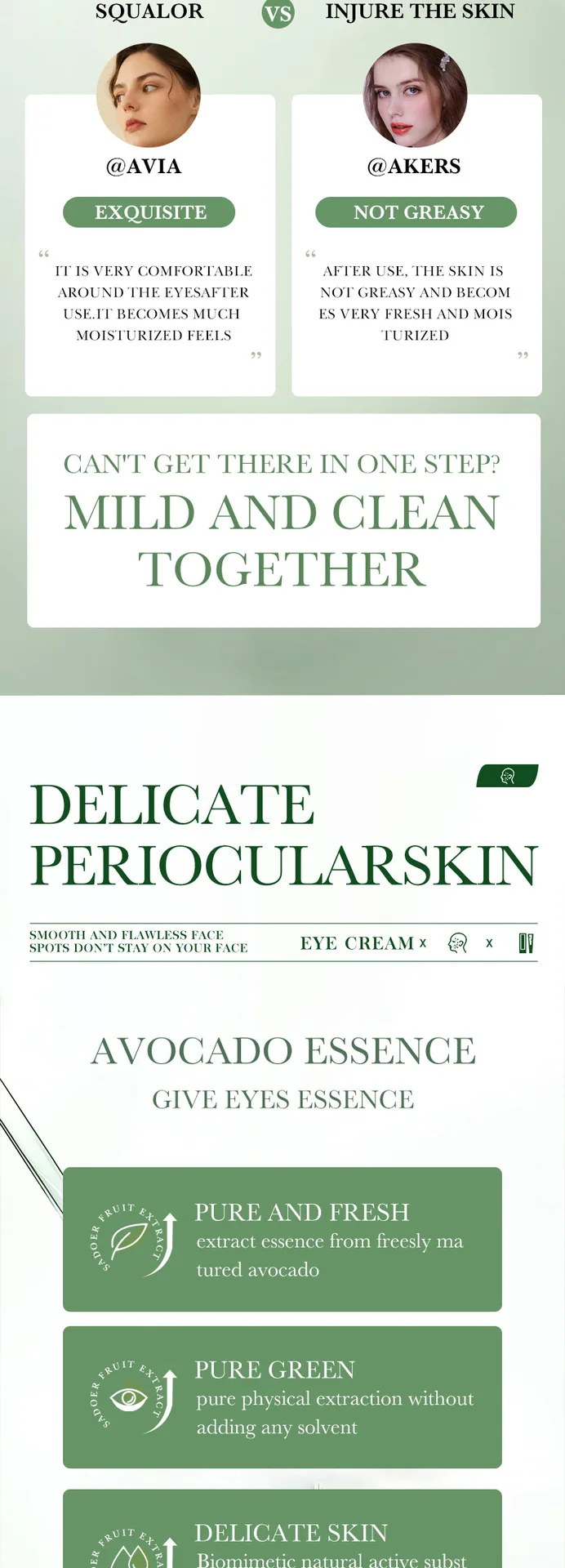 SADOER eye cream for cross-border foreign trade wholesale display, suitable for beauty stores to list, moisturizing and fadin